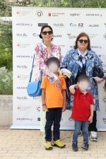 Η Δέσποινα Γεωργίου Χατζηνικολάου και η Λουκία Χατζηγαβριήλ 