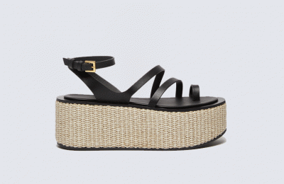 Δερμάτινα σανδάλια €615 από Max Mara