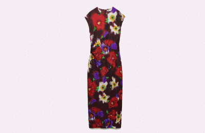 Φλοράλ print φόρεμα €59.95 από Zara