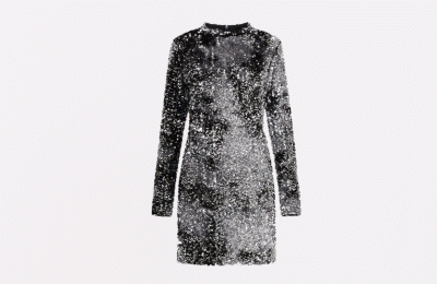Slim-fit φόρεμα με παγιέτες €227 από Marella