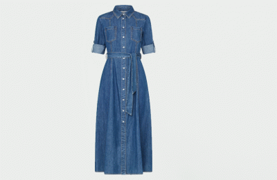 Denim φόρεμα από Marella