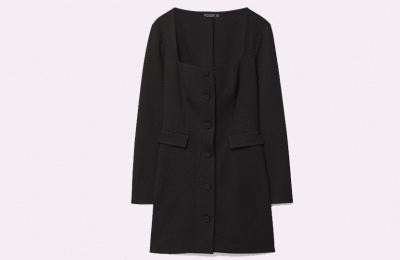 Μακρυμάνικο φόρεμα με τσέπες €35.99 από Stradivarius