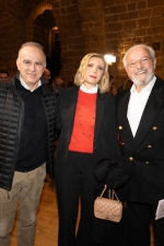Ο Δημήτρης Λοττίδης, η Μαρία Λοττίδη και ο Βαρνάβας Κυριαζής 