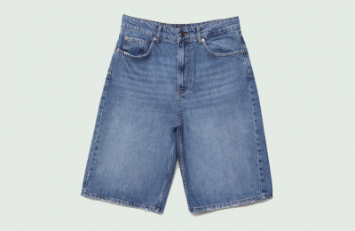 Denim βερμούδα €25.99 από Stradivarius   