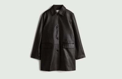 Δερμάτινο blazer από H&M