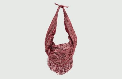 Τσάντα με χάντρες από Zara 